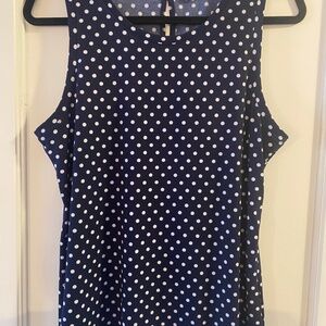 Chaus brand navy and white size medium shell